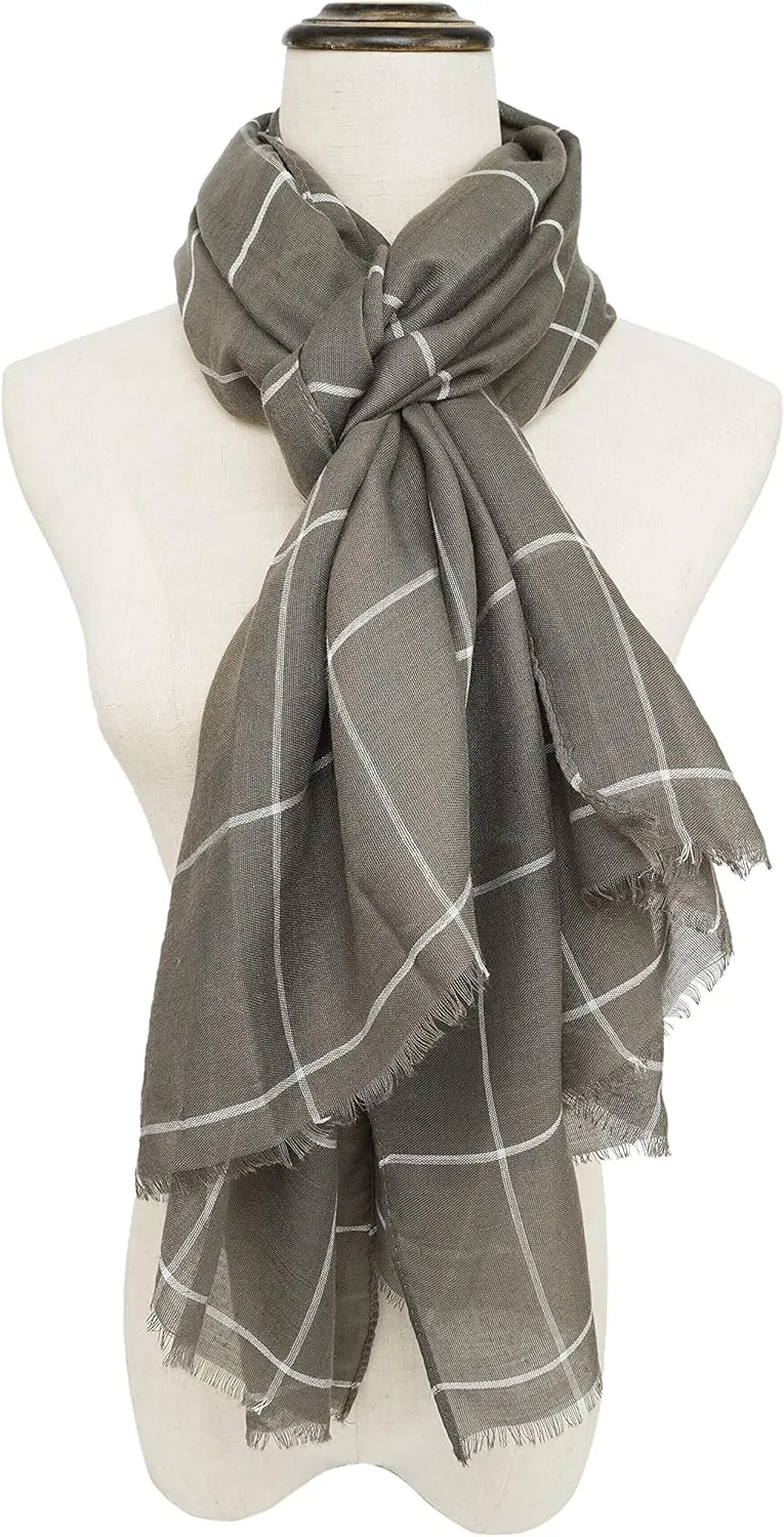 YOUR SMILE Ladies/Women's Lightweight Floral Print/Solid Color mixture Shawl Scarf For Spring Summer season