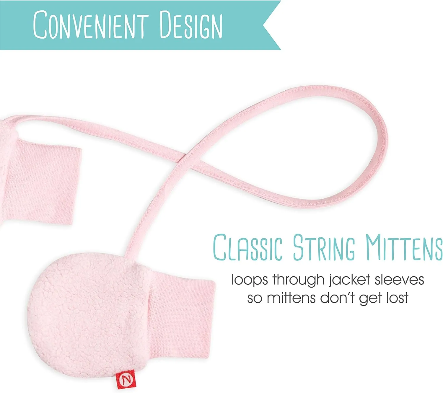 Zutano Baby Boys' Fleece Mittens